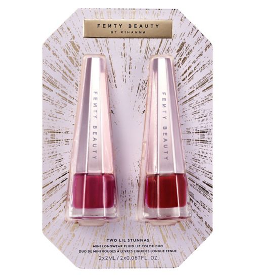 Fenty Beauty Two Lil Stunnas Mini Longwear Fluid Lip Color Duo Brand Zone Pak